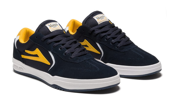 Atlantic - Navy/Gold Suede
