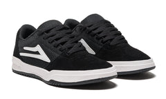 Brighton Kids - Black/White Suede