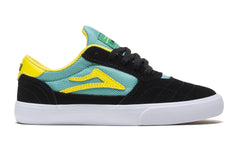 Cambridge Kids - Black/Teal Suede