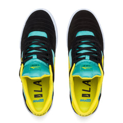 Cambridge - Black/Teal Suede