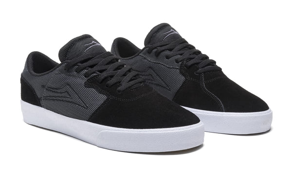 Cardiff - Black/Grey Suede