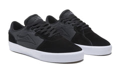 Cardiff - Black/Grey Suede