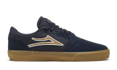 Cardiff - Navy/Gum Suede