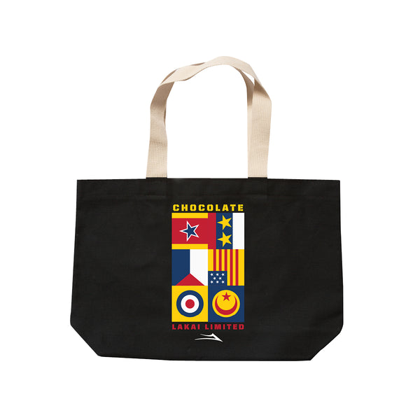 Chocolate Flags Tote Bag