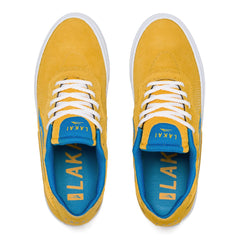 Essex - Gold/Blue Suede