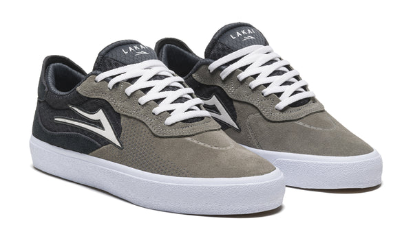 Essex - Light Grey/Charcoal Suede