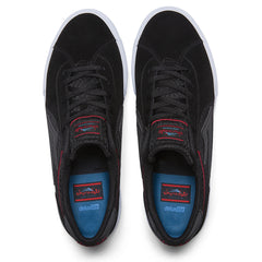 Flaco 2 - Black/Red Suede