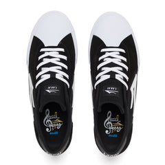 Flaco 2 - Black/White Suede