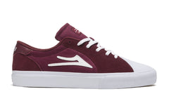 Flaco 2 - Burgundy/White Suede