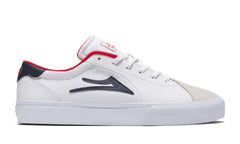 Flaco 2 - White/Navy Leather