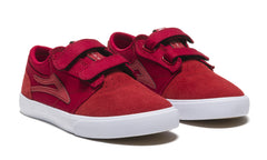 Griffin Kids - Red/Reflective Suede