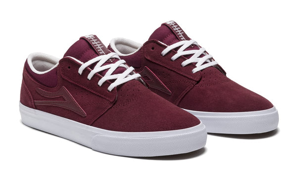 Griffin - Burgundy Suede