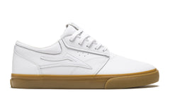 Griffin - White/Gum Leather