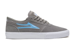 Manchester - Grey/Teal Suede