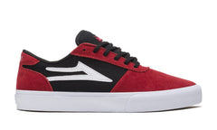 Manchester - Red/Black Suede