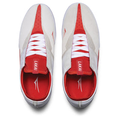 Mod - White/Flame Suede