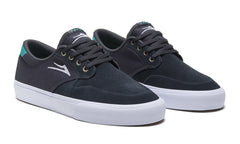 Riley 3 - Charcoal Suede