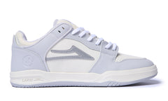 Telford Low - Light Grey Leather