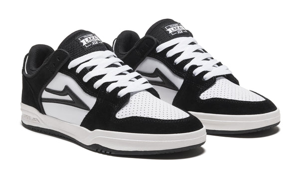 Telford Low - Black/White Suede