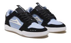 Telford Low - Light Blue/Black Suede