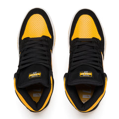 Telford - Black/Yellow Suede