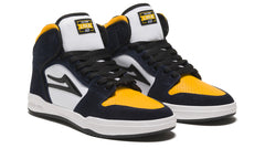 Telford - Navy/Yellow Suede