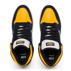 Telford - Navy/Yellow Suede