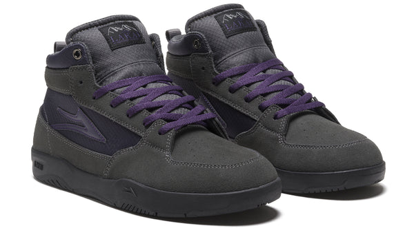 Trudger - Black/Grey Suede